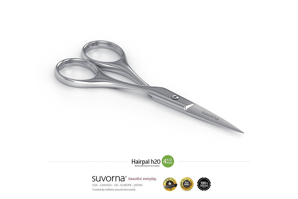 Suvorna Ador Eyebrow Trimming Scissors - Small Scissors for Beard